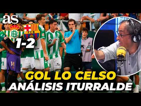 Iturralde analiza la POLÉMICA del gol anulado a Lo Celso | Betis 1-2 Barça
