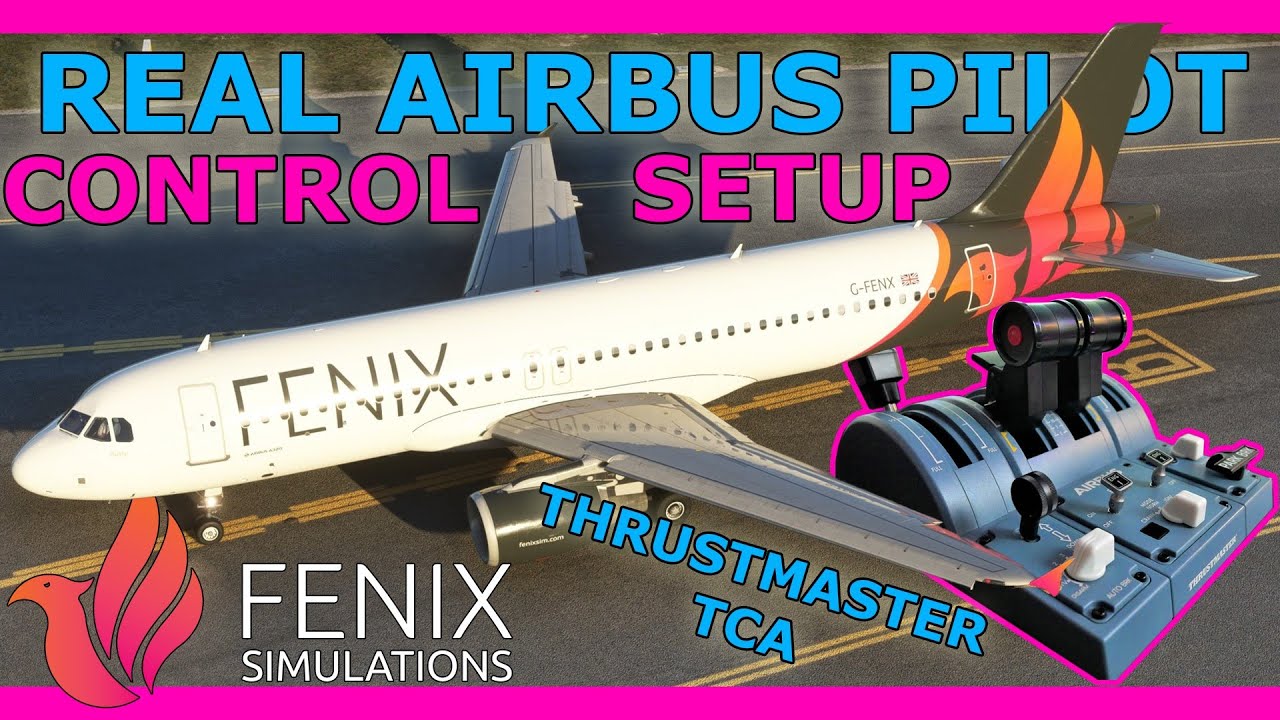 Thrustmaster TCA Sidestick X Airbus Edition Joystick Flight Simulator