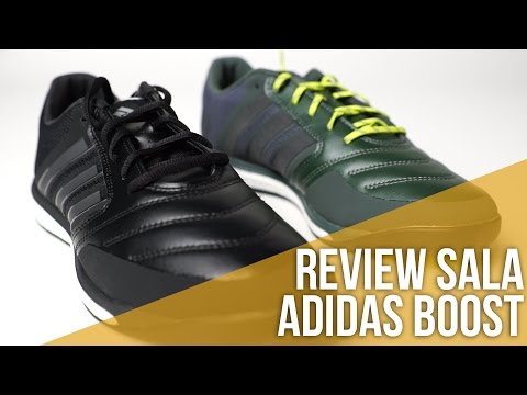 Review adidas Boost sala // Tecnología Boost para zapatillas de fútbol sala  - YouTube