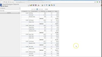 Quick Designer For Reports