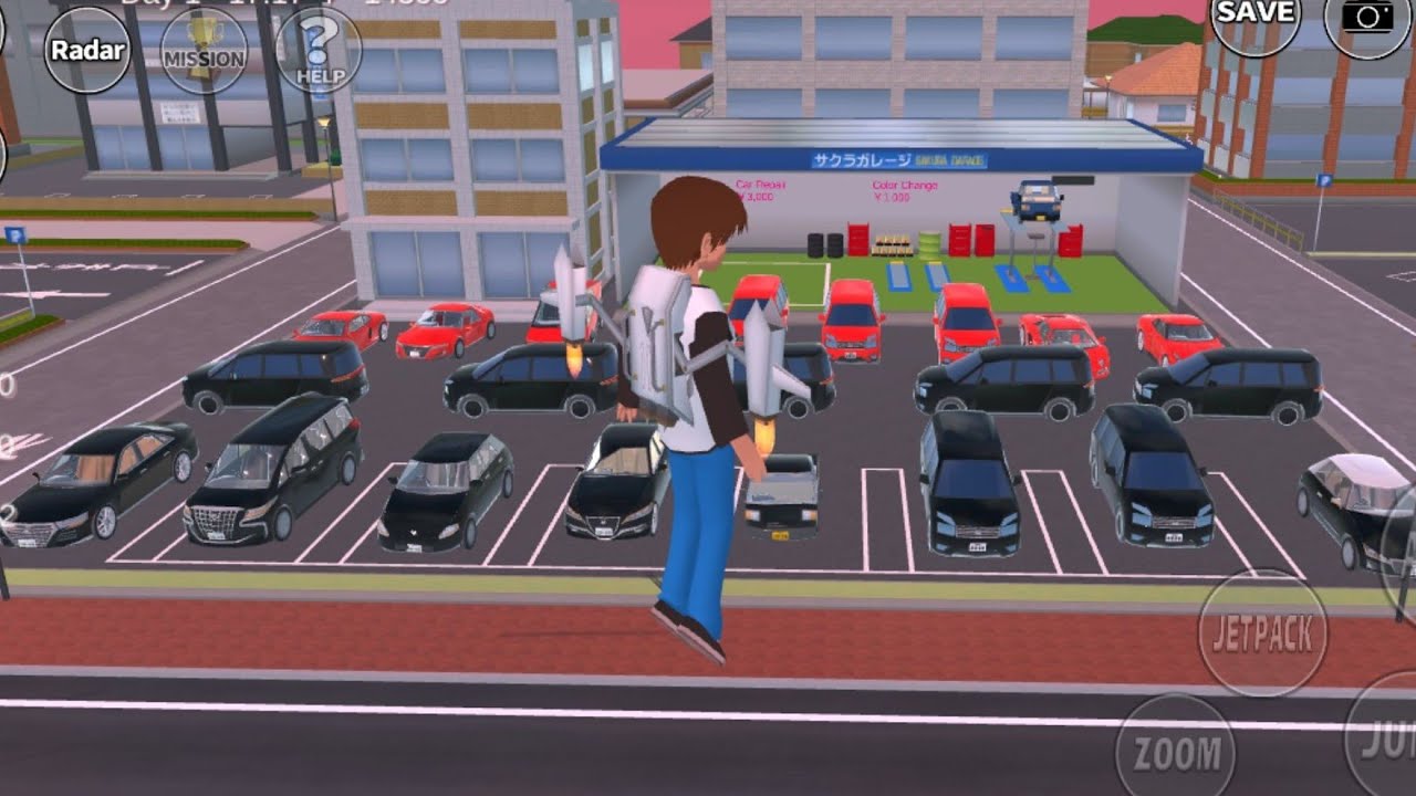 ALL RED AND BLACK CARS COLLECTION AT CAR SHOP EP 2 🌈🚔🤯😨✅.ll SAKURA SCHOOL SIMULATOR GAMING ll 🤯😨😱✅✅ 