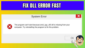 AMD AGS X64 DLL Missing Error Why it occurs & How to fix