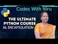 Encapsulation in Python Explained with Examples | Python OOP Tutorial 2025