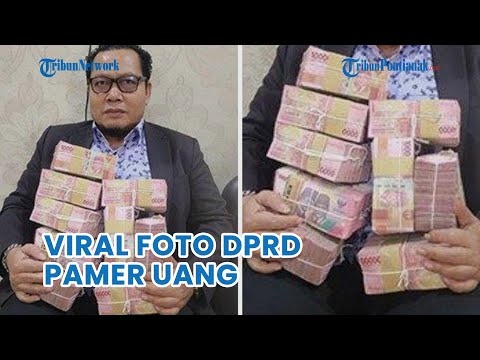 VIRAL❗ Foto Pamer Tumpukan Uang Anggota DPRD Pelalawan