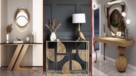 Modern Console Table Design 2025 Entryway // Console Table Design for Home Decor