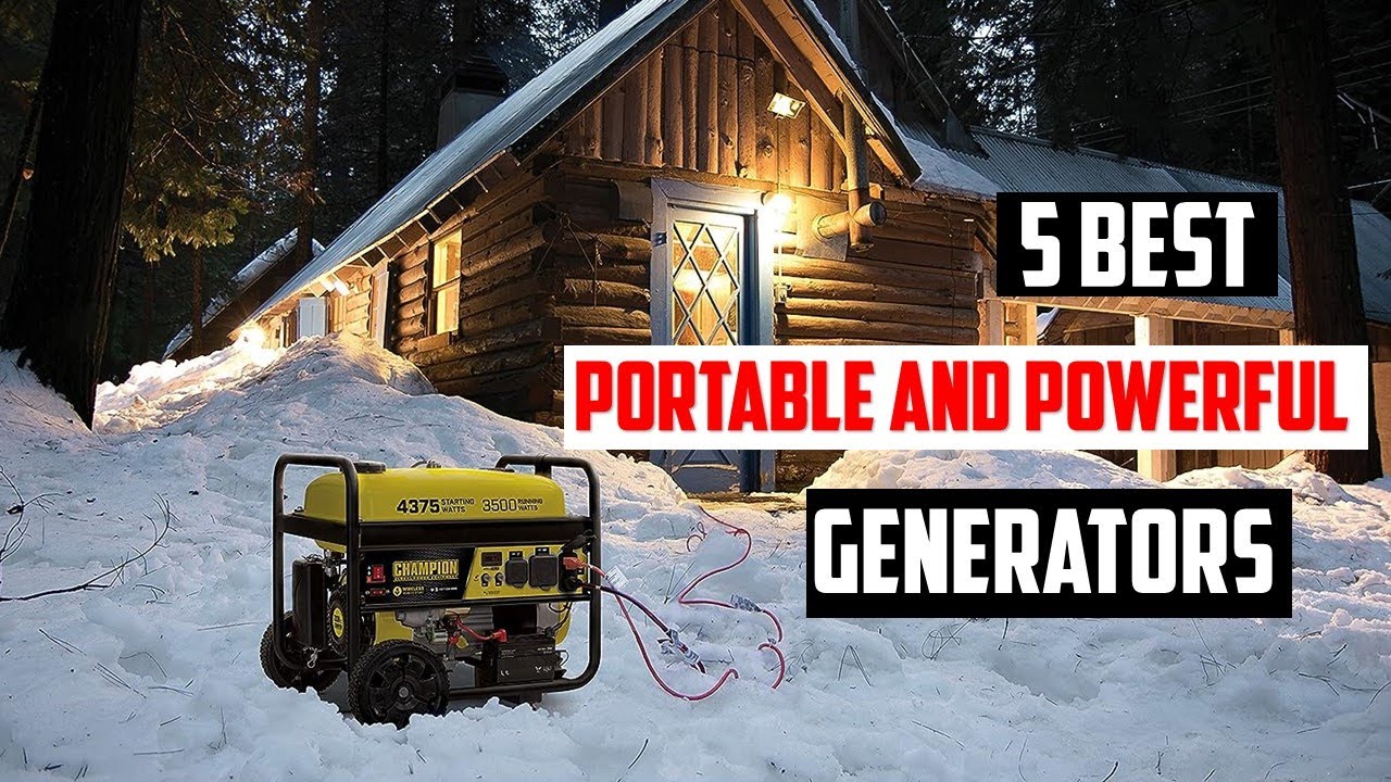 ✅ Best Portable and Powerful Generators of 2023 | TOP 8 Best Portable Generators of 2023