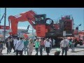 Massive Hitachi 2600 excavator @ Bauma 2013