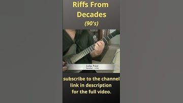 Thumbnail of Alex Cambise - Judas Priest "Painkiller" (Riffs From Decades - 90's)  #shorts