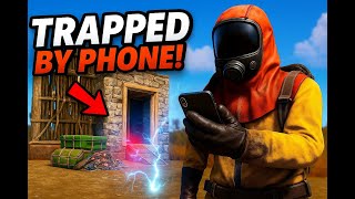 Solo Farmer Traps Loot With His Phone(Rust+Base)
