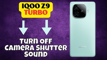 Turn Off Camera Shutter Sound iqoo Z9 Turbo || How to disable camera shutter sound #latest