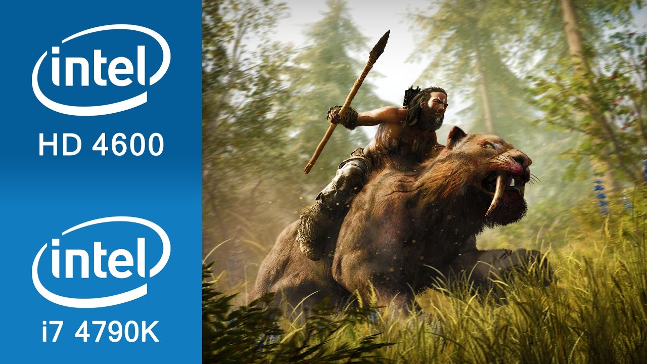 Far Cry Primal Benchmark Intel HD 4600 (1080p HD)