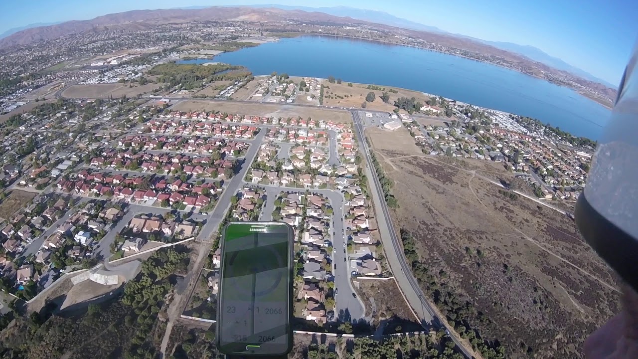 Hang Glider Piano flight from Edwards to Lake Elsinore........ YouTube