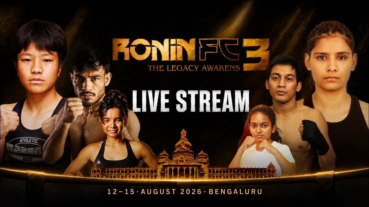 Ronin FC 3 Full Event | India vs Nepal | Manoj vs Ashish | Amateur MMA Finals | Bangalore