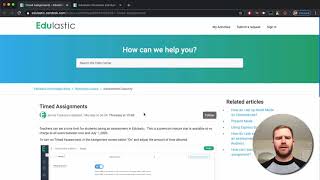 Timed Assignments Feature in Edulastic