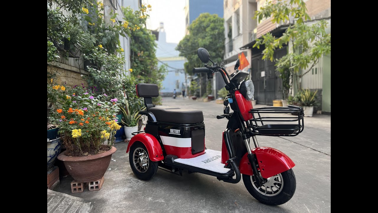 Xe điện 3 bánh mini siêu nhỏ gọn thời trang thẳng tiến về Đồng Tháp, LH:0938900030