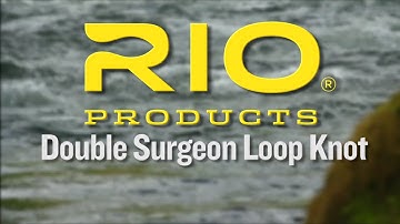 A short film showing how to tie the Double Surgeon Loop Knot