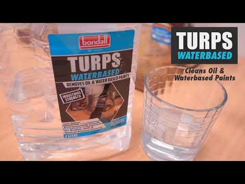Bondall TURPS Waterbased Brush Clean