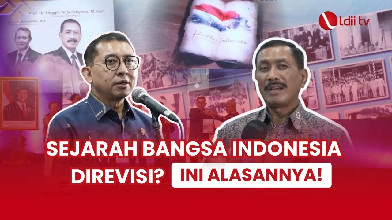 LDII TV:  Menteri Kebudayaan RI Luncurkan Buku Sejarah Indonesia Berbasis Perspektif Nusantara
