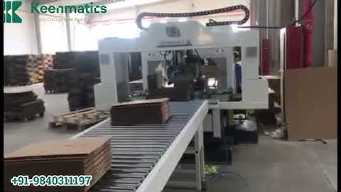 SUNYI Inline PE Strapping Machine With Squaring | Keenmatics.