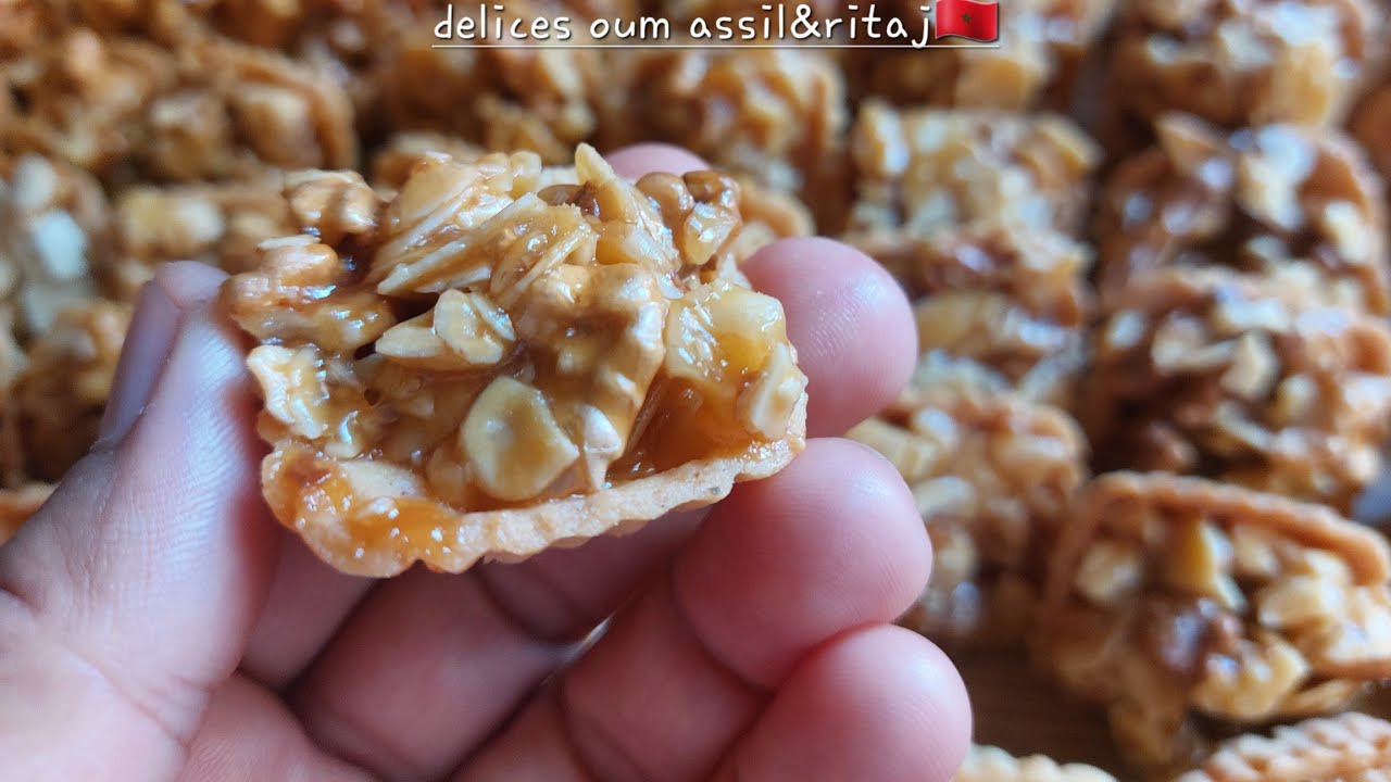 صابلي طويسات معلك ومقرمش بالكراميل والمكسرات مع جميع أسرار نجاحه والثمن والكمية