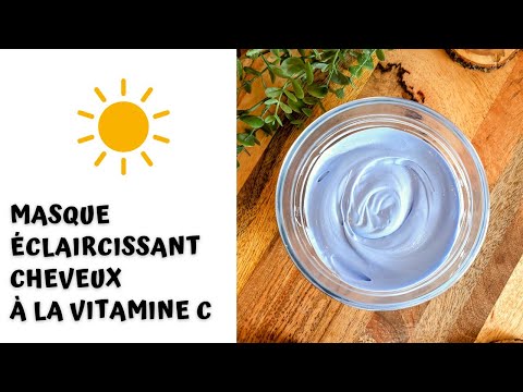 Vidéo: La vitamine C éliminera-t-elle la teinture capillaire permanente ? Plus de conseils pour éclaircir vos cheveux à la maison