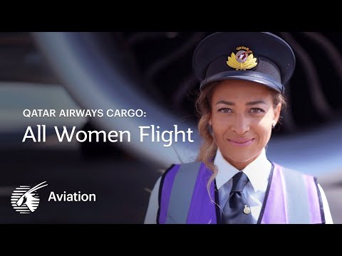 All-Female Cargo Flight | Qatar Airways