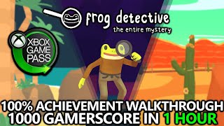 Frog Detective: Entire Mystery - 100% Achievement Walkthrough - 1000 Gamerscore in 1 Hour screenshot 1