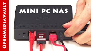 Mini PC OpenMediaVault NAS