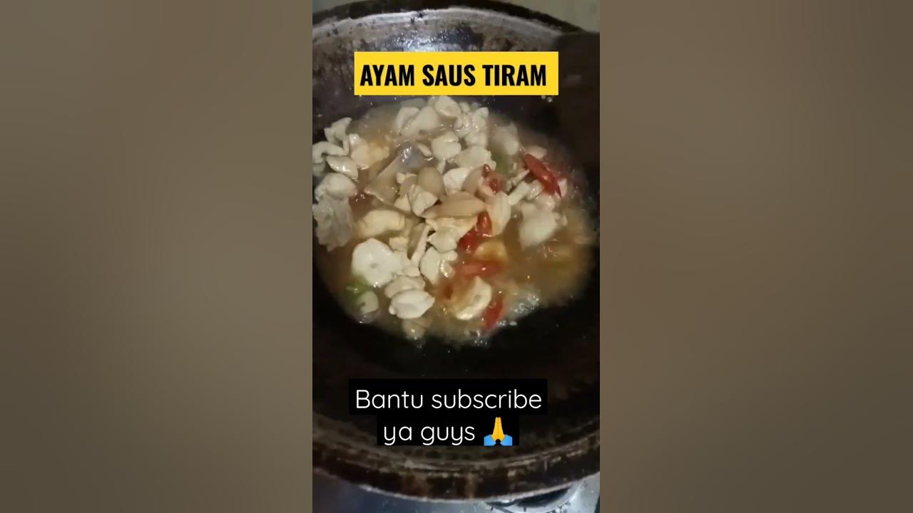 AYAM SAUS TIRAM ⁉️ @lilienacha #shorts