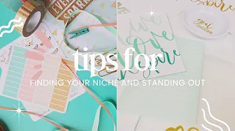 Discovering Your Stationery Niche | Top Visibility Tips For Attracting Your Ideal Customers