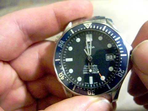 Date CORRECTLY on an Omega Seamaster 