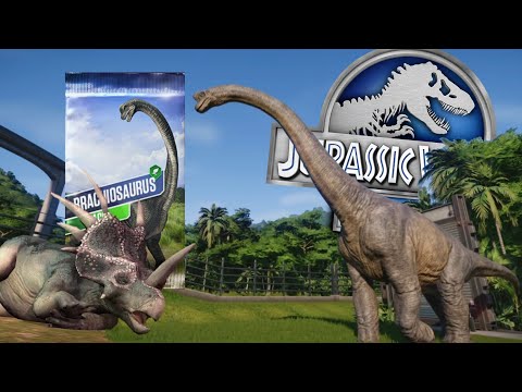 Видео: Jurassic World the game Brachiosaurus shake of earth/Брахиозавр Дрож земли Part 2