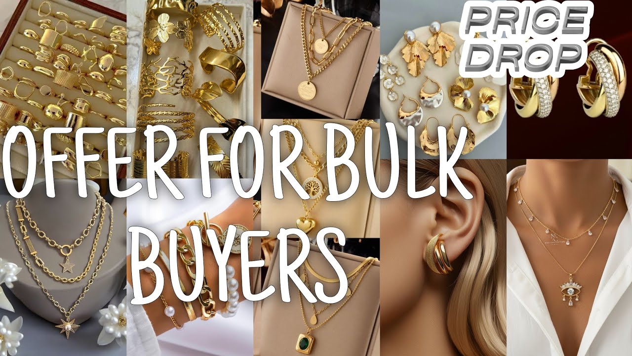 Price Drop ! Premium Anti Tarnish jewellery _ WHOLESALE ONLY