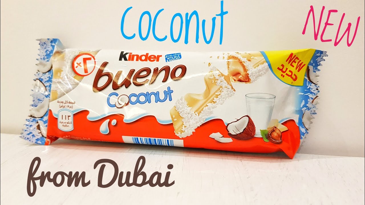 Kinder Bueno Coconut from Dubai 