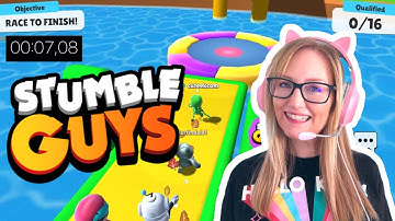 WORLD RECORD SUPER SLIDE Stumble Guys | Cuteek | can you beat this? 🌊🏆