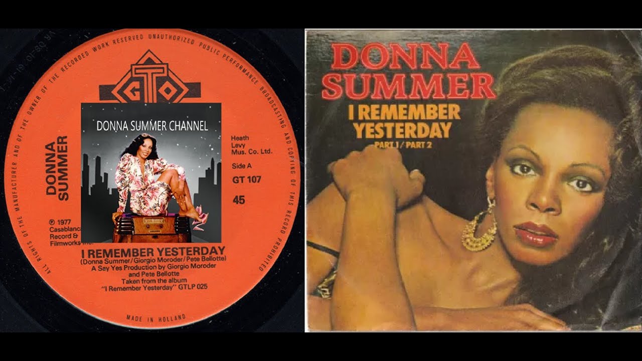 Donna Summer - I Remember Yesterday 1977 (Extended Version) Donna ...