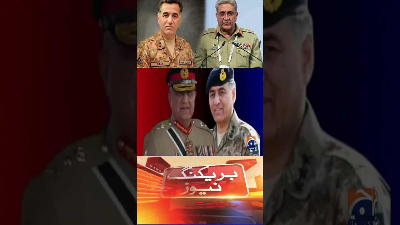 Pakistan’s ex-ISI chief Gen Faiz Hameed | Gen (r) Bajwa | Shahzeb Khanzada