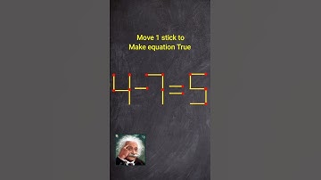 Move 1 stick to Make Equation true || Matchstick Puzzle #shorts #puzzle #iqtest #braingames #viral