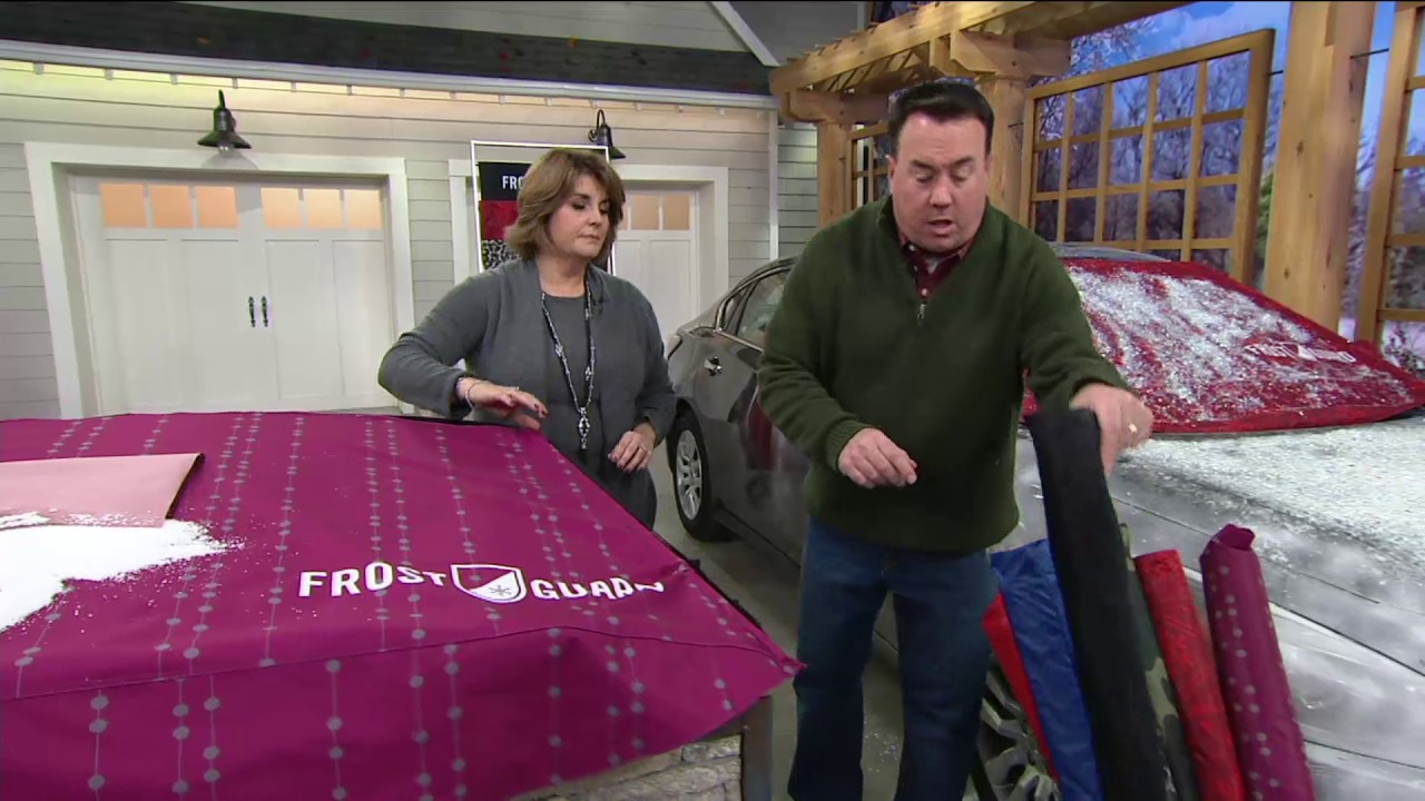 FrostGuard Windshield and Wiper Cover w/ Mirror Covers on QVC YouTube