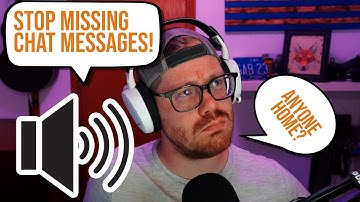 Add New Message Alerts to Twitch Stream