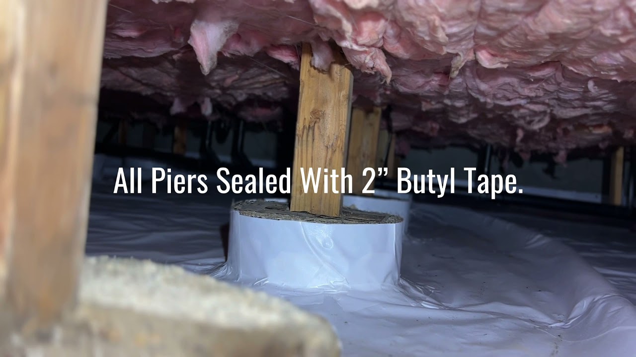 Radon Abatement with Crawlspace Encapsulation