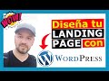 Cómo hacer una LANDING PAGE QUE VENDA ▶︎ Sin códigos y creada en Wordpress 👌 Tutorial paso a paso ✅