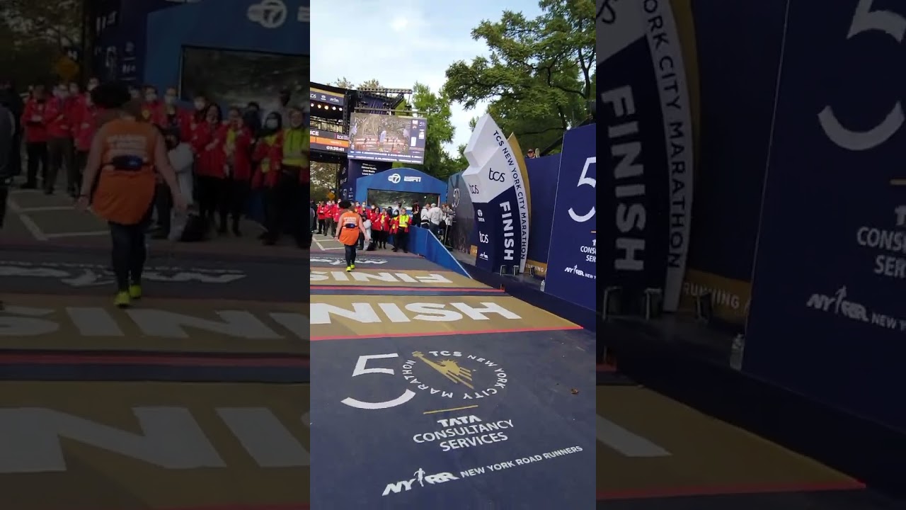 Nyc marathon 2021 finished it in 5hrs