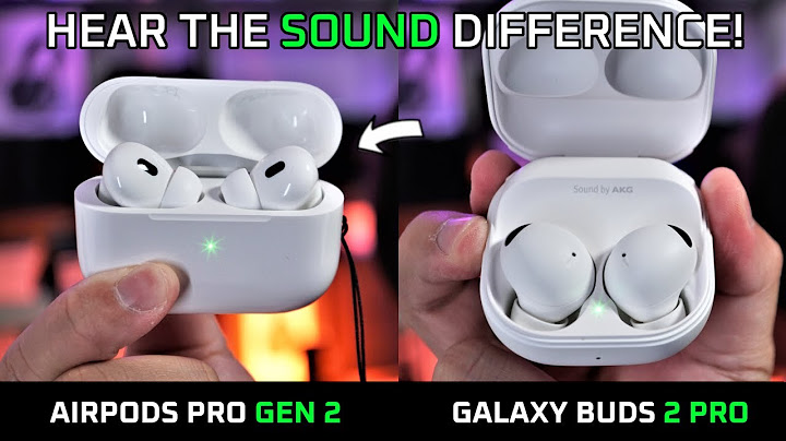 AirPods Pro Gen 2 vs Samsung Galaxy Buds 2 Pro Sound 🔥 Hear the difference! - 天天要闻