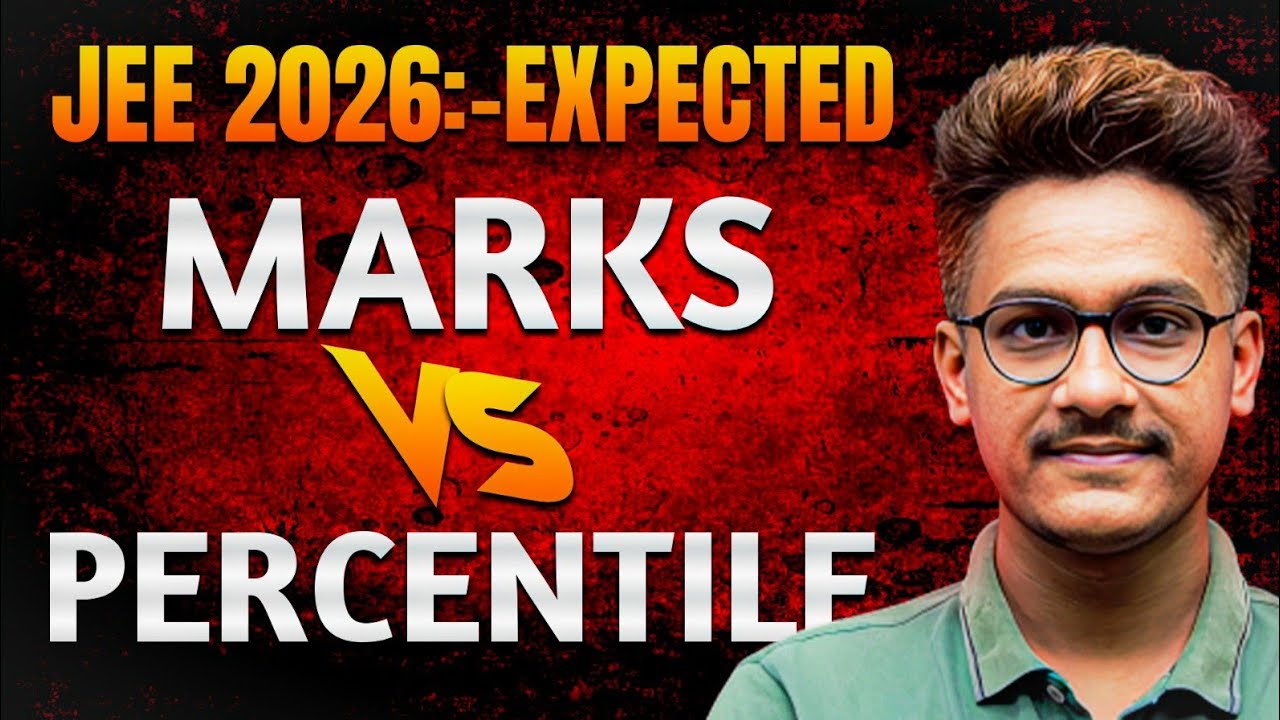 JEE Main April Session Marks Vs Percentile 2026 | JEE Main Cutoff 2026 ...