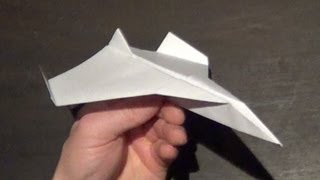 Super Plane Tutorial - How to make a Super Paper Airplane