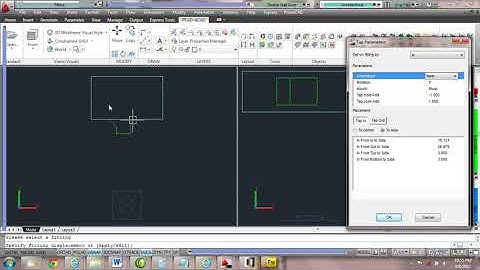 PractiCAD - How to Place Down Taps - Tap Parameters - Part 1