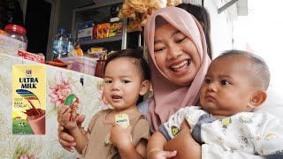 Anterin Arumi Jajan Susu Bareng Bayi Azam Mamah Azam