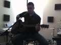 Broken by Seether Acoustic Tapping Vocal and Guitar Cover