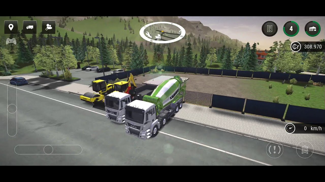UNLOADING RAW MATERIAL|| CONSTRUCTION SIMULATOR||